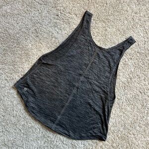 lululemon athletica Dark Gray Heather Scoop Tank